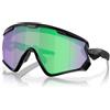 Oakley Occhiali Oakley Wind jacket 2.0 nero opaco lente prizm road jade
