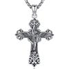 Aniu Arcangelo Michele Collana Argento Sterling 925, Ciondolo San Michele Uomo, Medaglie Arcangelo San Michele, Arcangelo Michele Amuleto Regalo Gioielli per Uomo Donna