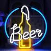 UExnkj-Y Luce al Neon Beer Insegna al Neon Barra USB Alimentato a Forma di Bicchiere di Vino Neon Room Bar Party Showcase Decorazione Della Parete di Natale Neon