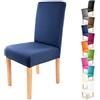 Gräfenstayn Stretch coprisedia Charles - schienali Rotondi e angolari - vestibilità bielastica con Guarnizione Oeko-Tex Standard 100:Fiducia Certificata (Blu)