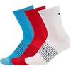 Canterbury ENDURA CoolMax Race 3-P Ciclismo Calzini per Uomo, White, S