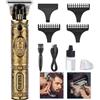 YiLFo Tagliacapelli Uomo Professionale,Macchinetta per Capelli,Rasoio Elettrico Barba, Macchinetta Barba Uomo, Precisione Trimmer, Impermeabile Regolabarba, 3 Pettini Ricarica USB per Uso Domestico
