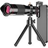 KOHARA Clip per teleobiettivo per telescopio ottico 48X per fotocamera cellulare con treppiede per selfie