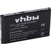 vhbw batteria compatibile con LG GS290 Cookie Fresh, GW300, KF390, KP260, KP265, LX290, LX370, MT375 smartphone cellulare (700mAh, 3,7V, Li-Ion)