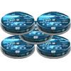 MediaRange 5 confezioni da 10 DVD+R Mediarange da 8,5 GB con DL Injekt su tutta la superficie