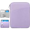 Dadanism 9-11 Custodia Protettiva Borsa Tablet Per iPad (A16) 11, iPad Air 11 M4/M3, iPad Pro 11 M5/M4, iPad 10a Gen 10,9, iPad 9/8/7a Gen 10,2, Galaxy Tab A11+ 11, Tab M11 11,Viola Grigio