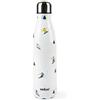 Excelsa Cortina Bottiglia Termica, 50 Cl., Bianca, Acciao INOX