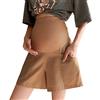 ACMEDE Leggings Premaman Corti, Over The Belly Pantaloncini Premaman Estivi Corto Pantaloncini Corti da Donna Cotone Maternity Shorts Pantaloni Shorts maternità a Vita Alta Hot Pants Estivi