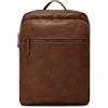 HERLING - research HERLING Zaino uomo/donna MAHLER pelle PU vintage classico (Coffee Brown)