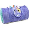 Les Déglingos - Borsa Week-End Bambino Kiprocos Zebra - Borsa per pannolini e viaggi, Baby Puercoltura Unisex Kids, Viola, Taglia unica, viola, 48 x 25 x 25 cm, Casuale