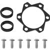 SG Store 1 Set Adattatore Di Conversione Mozzo Boost Bicicletta Anteriore Posteriore Con Rondelle Per Mozzo Bici Viti Adattatore Mozzo Booster Bici Anteriore Sostituzione Lega Di Alluminio
