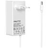 PAUTIX Striscia LED Spina UE Alimentatore DC24V 2A per strisce LED, Adattatore di Alimentazione AC100-240 Driver LED, Alimentatore bianco massimo 48W（Bianco）