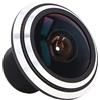 UBEF Obiettivo fisheye grandangolare in lega di alluminio da 5 MP a diametro fisso Obiettivo per telecamera HD in acciaio inossidabile per telecamere CCTV