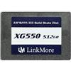 LinkMore XG550 512 GB SSD interno SATA III da 2,5 (6 Gb/s), disco SSD, velocità di lettura fino a 550 MB/s, compatibile con laptop e PC desktop da 2,5