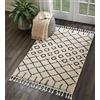 Rugs Direct Tappeto in polipropilene color crema, 1,22 m x 0,66 m