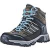 Black Crevice Scarpe da Trekking da Donna I Scarpe da Trekking High cut I Scarpe da Escursione Impermeabili I Pregiate Scarpe Sportive Outdoor I Scarpe Imbottite Donna con Ammortizzazione
