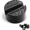 PLANGER® - Power Pad - Tampone in Gomma per cric con scanalatura - Antiscivolo Idraulico Auto - Adattatore Resistente
