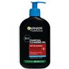 Garnier Pure Active Charcoal Cleansing Gel gel detergente contro i punti neri 250 ml unisex