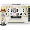 Minerva Research Labs Gold Collagen HairLift integratore per la crescita dei capelli 10 flaconcini