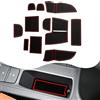 YEE PIN Tappetini in Gomma per Ford Focus Active 2022 2023 - Antiscivolo per Console Centrale, Scatola Portaoggetti - Interni Focus