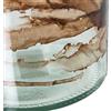 DRW Vaso da pavimento in vetro riciclato in multicolore 55 x 15 x 15 cm