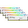 Kingston Ram DIMM DDR5 64GB Kingston Technology Fury 6000Mhz CL40 1.35V Bianco [KF560C40BWAK4-64]