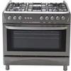 RAVANSON Cucina a gas Ravanson Cheff Modern con forno elettrico 90cm/3.4KW/classe B/Acciaio [KWGE-K90] [KWGE-K90 CHEFF]