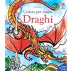 Usborne Draghi. Ediz. illustrata. Con pennello