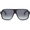 Carrera 1001/S, Occhiali da Sole Unisex Adulto, Nero (Blue Redwhte), 62