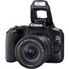Canon EOS 250D DSLR fotocamera - Nero con Canon EF-s 18-55mm f/4-5.6 IS STM Lens