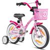 PROMETHEUS BICYCLES bicicletta bambina 4 anni bici per bambini bici bambina 14 pollici bimba con rotelle e freno contropedale Rosa