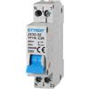 Ettroit Interruttore automatico magnetotermico modulare 1P+N 20A 4.5KA 220V Ettroit