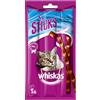 Whiskas 14x36g Ricco di Salmone Sticks Whiskas Snack per gatto