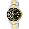 Invicta Pro Diver Orologio da Uomo in acciaio inossidabile con movimento Quarzo - 43mm, Two Tono/Nero 1772