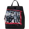 Desigual, Back_Trash Sumy Mini 2000 Black Donna, Nero, Einheitsgröße