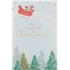 Boofle Biglietto di Natale per lui/lei/amiche, design carino