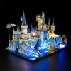 BRIKSMAX Kit di illuminazione a led per LEGO Harry Potter Castello e parco di Hogwarts - Compatible with Lego 76419 Modello di blocchi predefiniti- Non includere il set Lego