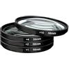 SUKORI For Macro Close Up Filtro Obiettivo + 1 + 2 + 4 + 10 Kit Filtri 46mm 49mm 52mm 55mm 58mm 62mm 67mm 72mm 77mm 82mm for Canon for Nikon for Fotocamere For Sony (Color : 52mm)