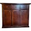 Mar.c.a. Design - Credenza Soggiorno in Legno di Pioppo, Stile Classico Arte Povera Elegante e Funzionale, Mobile Made in Italy