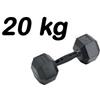 Toorx Fitness Manubrio Esagonale Gommato -20 kg. Linea Toorx Absolute AMEG-20