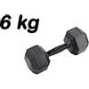 Toorx Fitness Manubrio Esagonale Gommato -6 kg. Linea Toorx Absolute