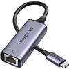 UGREEN Adattatore Ethernet USB C 2.5G Adattatore di Rete a RJ45 in Alluminio Type C Lan Adapter Compatibile con iPhone 17 Pro Max Air 16 MacBook Pro 2023 Air M2 iPad Pro Air Galaxy S24 S23 Xiaomi 13