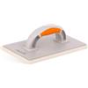 Mivos Frattazzo in Plastica con Rivestimento in Feltro 10mm - 280 x 140 - Frattone in Feltro per Intonaco - Tagliere con Rivestimento in Feltro 10 mm per Stuccatori e Muratori - Frattazzo per fughe