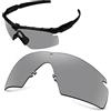 AOZAN ANSI Z87.1 - Lenti di ricambio compatibili con Oakley Si M Frame 2.0 Gainsboro Polarizzato Taglia unica