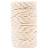 Vaessen Creative Filato macramè naturale, 5 mm x 100 m, 100% cotone, disponibile in diversi colori, fai da te, decorazione come fioriere, arazzo da parete, lanterna antivento, acchiappasogni