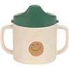 LÄSSIG Tazza per bambini con manico e coperchio rimovibile 150 ml/Sippy Cup PP/Cellulose Little Mateys spicy orange