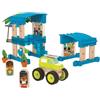 Fisher-Price - La Casa sulla Spiaggia, con Binari e Costruzioni , Giocattolo per Bambini 3+ Anni, GFJ13