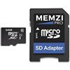 Memzi Pro - Scheda di memoria Micro SDXC da 64 GB, classe 10, 90 MB/s, con adattatore SD per fotocamere Polaroid Snap Touch o digitali istantanee