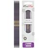 KnitPro J'Adore Cubics Ferri da Maglia a Doppia Punta Set da 5 - Spilli in Legno per Calzini Cappelli Guanti Corti per Maglia Rotondi - 20 cm x 4,00 mm