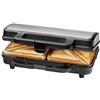 Profi Cook ProfiCook® piastra per panini, sandwich maker per panini americani e fette di pane tostato XXL, tostapane elettrico con piastre per panini extra large, tostapane piastra 900W, PC-ST 1092